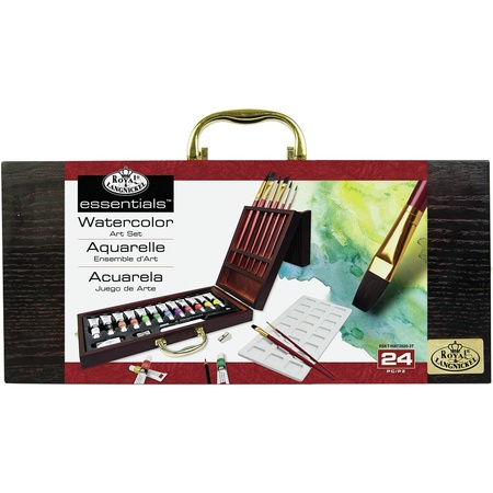 ROYAL BRUSH WatrClear 24-Watercolor Box Set WAT2020